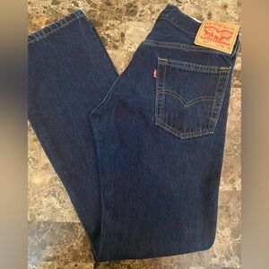 Levi's Men's Deep Blue Bootcut Jeans